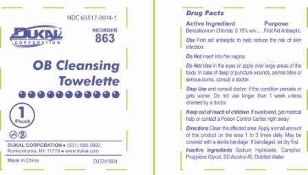 OB Cleansing Towelette